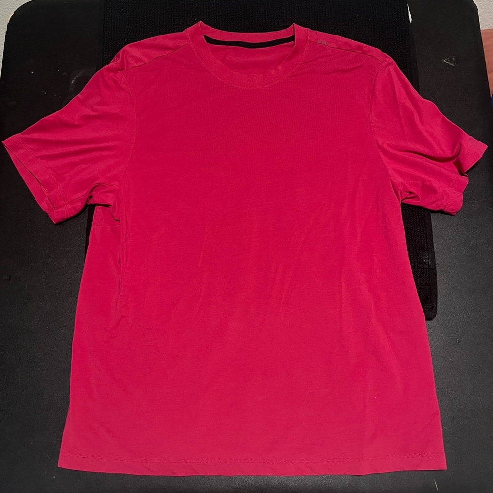 lululemon athletica Vibrant Pink Short Sleeve Tee